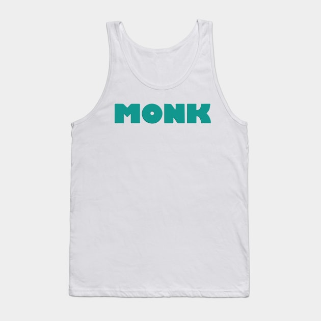 Monk Teal Tank Top by Every Hornets Boxscore